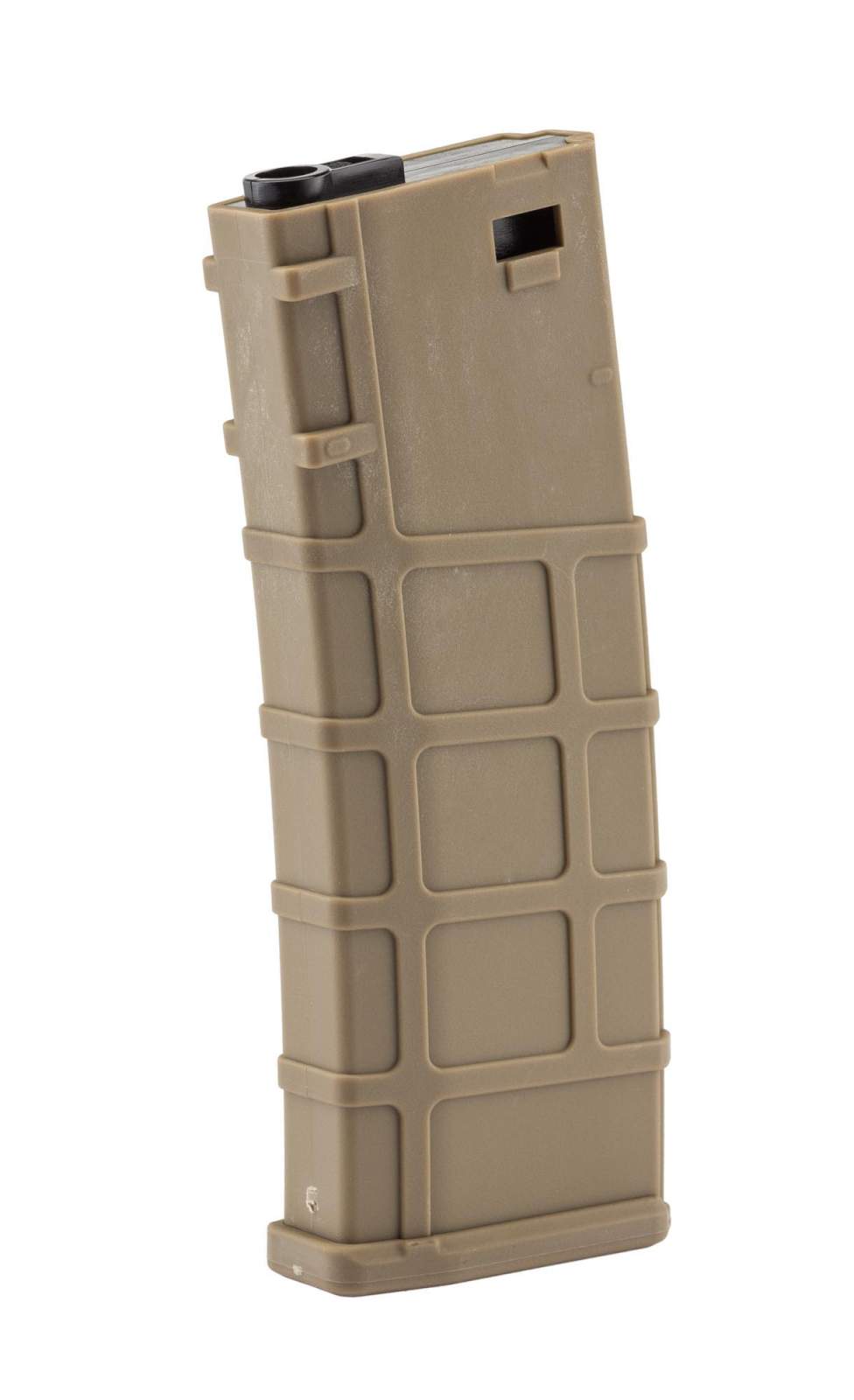 Photo Airsoft Magazine Real Cap 30 rds for M4 AEG Polymer Tan - Pack of 6 pcs